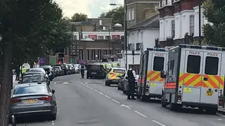 Police at Parsons Green