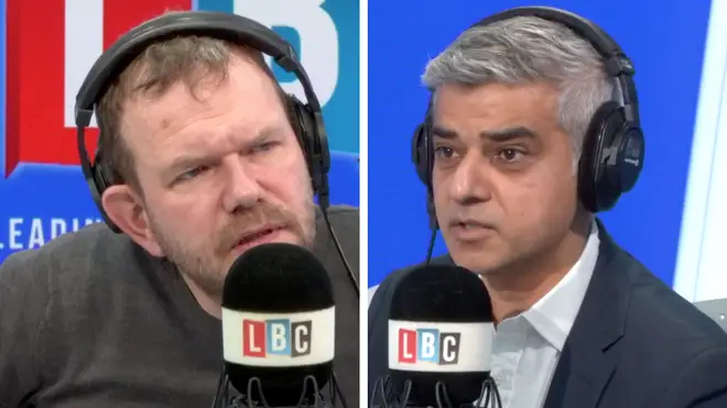 James O'Brien pushed Sadiq Khan about his comments on Rory Stewart