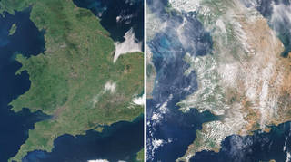 Watch England Turn From Green To Brown After A Month Of Heat