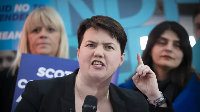 Former Scottish Tory leader Ruth Davidson has spoken out on the leadership campaign