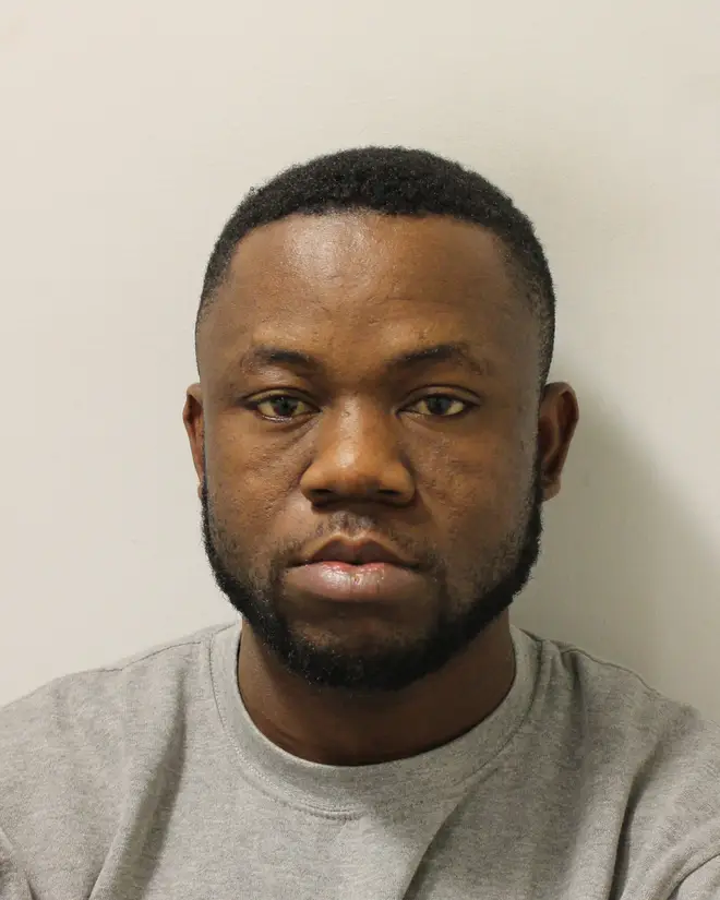 Emeka Ugoh was jailed for nine years after raping a woman as she slept