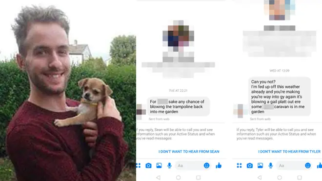 Storm Denniss, from Whitby, is being bombarded with abuse online