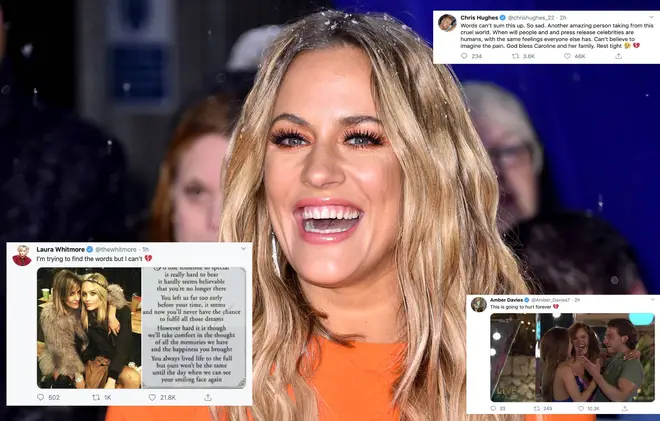 Tributes have poured in following the tragic death of former Love Island presenter Caroline Flack