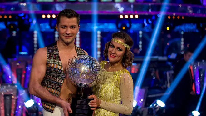 Caroline won Strictly Come Dancing with Pasha Kovalev