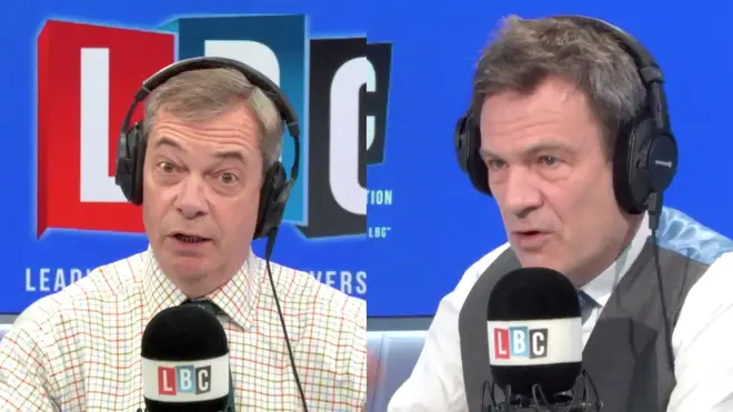 Nigel Farage was speaking to Tory MP Bob Seely