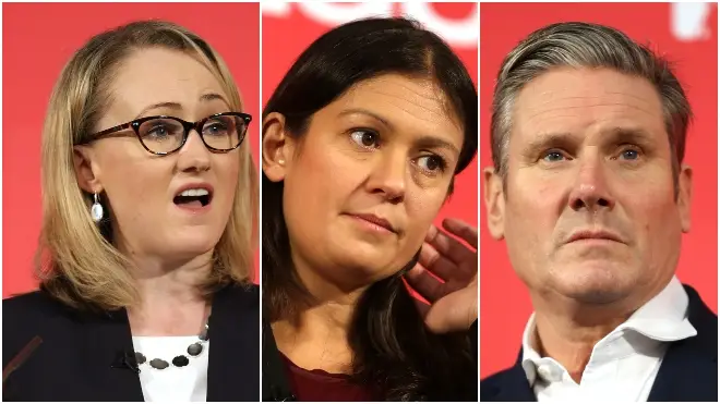 Long-Bailey, Nandy and Starmer are going head-to-head in a TV debate