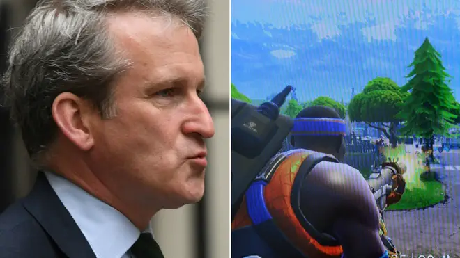 Damian Hinds discussed the problem with Fortnite