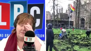 Extinction Rebellion tells LBC he receives "death threats" amid Trinity College controversy