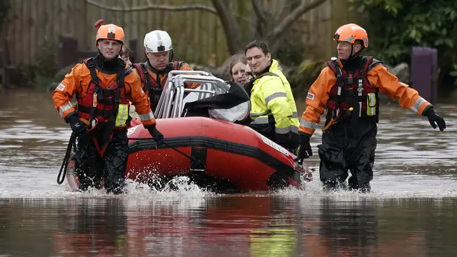 Flood Warnings Persist Across Parts Of UK Following Storm Dennis