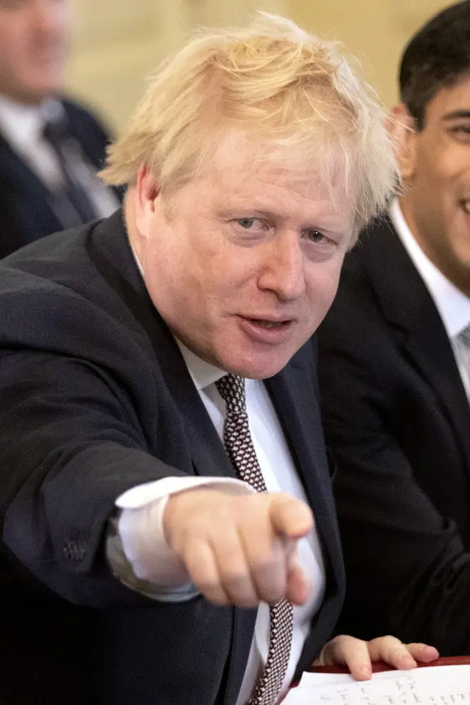 Boris Johnson Holds Cabinet Meeting With New Ministers After Reshuffle