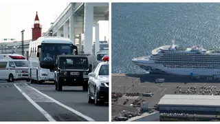 Passengers are being removed from the coronavirus-hit Diamond Princess cruise ship