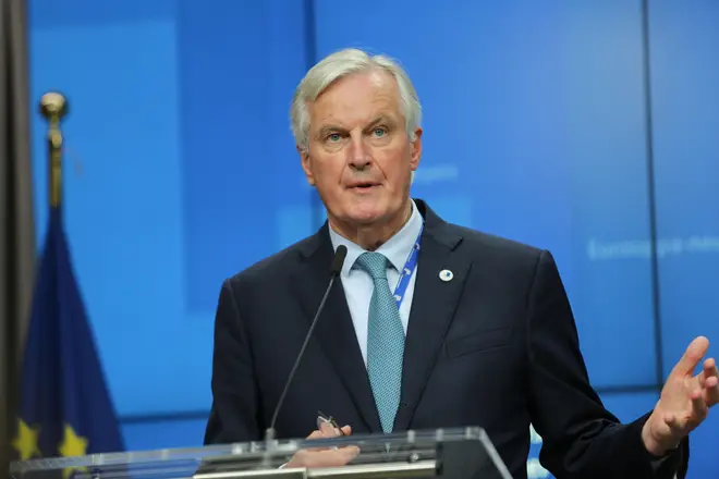 Michel Barnier said the UK cannot have a Canada-style trade deal