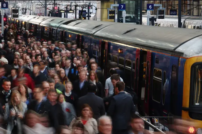 Two thirds of trains at the worst station were late last year