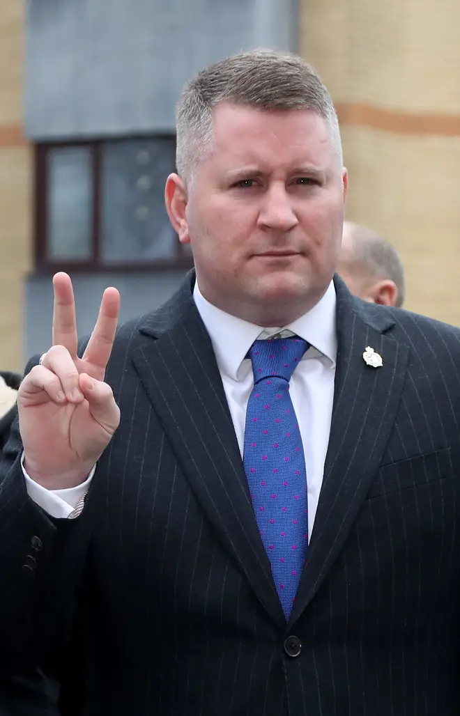 Paul Golding is the leader of the far-right political group Britain First