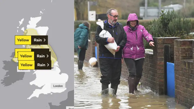 Already flood hit areas are bracing for more weather misery