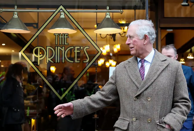 The Prince of Wales visited businesses affected by the floods