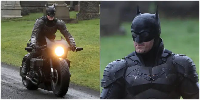 Batman has been spotted in a cemetery in Glasgow