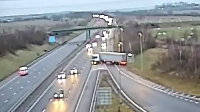 Footage of the vehicle has been released by Staffordshire Police