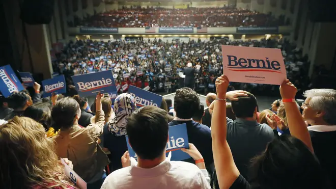 Mr Sanders struck a chord with Nevada's strong Latino community