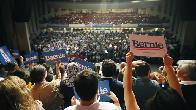 Mr Sanders struck a chord with Nevada's strong Latino community