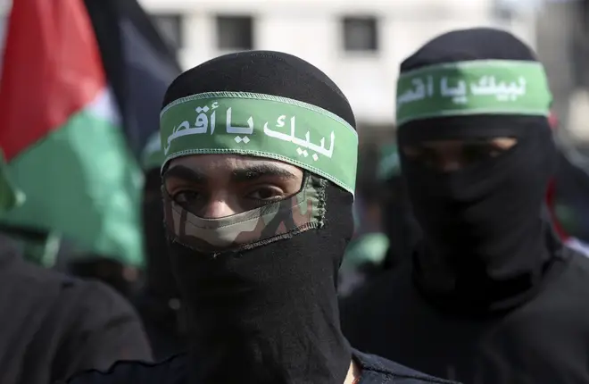 Hamas, an islamist anti-semitic group