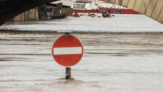 Worcester has been one of the areas badly hit by flooding