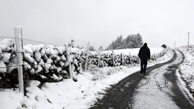 Parts of Scotland are set to see a covering of snow