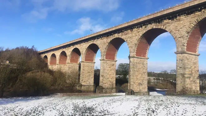 Toronto Bridge over the River Wear where the body of a 13 year old boy was found