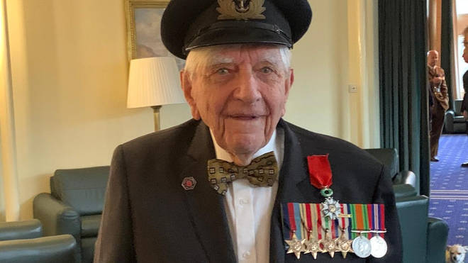 Dennis Cooper, 102, has been awarded the Legion D'honneur