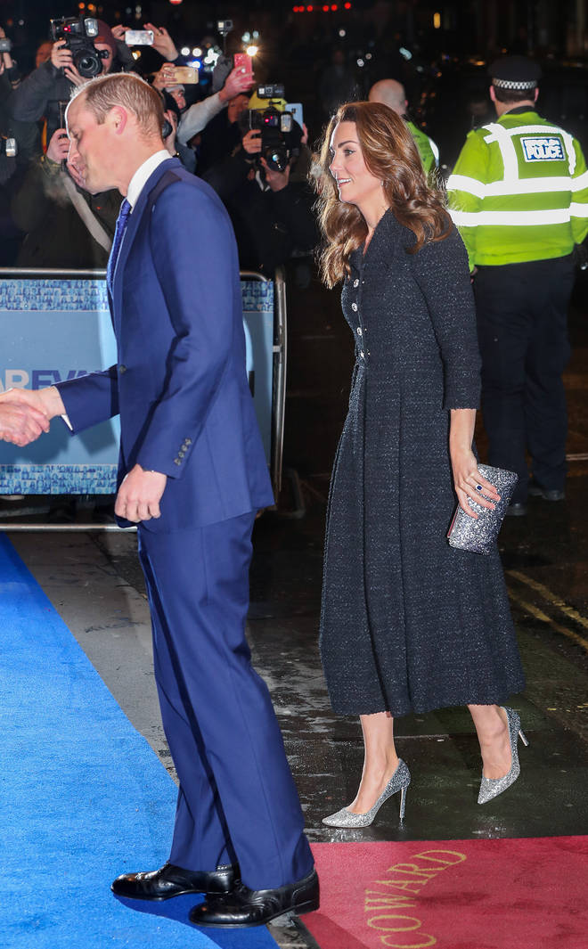 The Duke and Duchess Of Cambridge attend a charity performance of "Dear Evan Hansen" in aid of The Royal Foundation