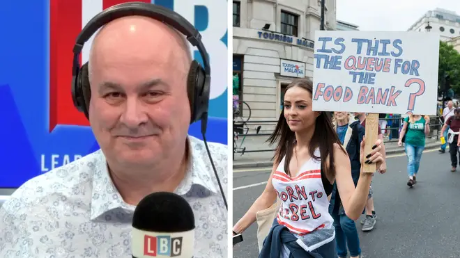 Iain Dale challenged the man who said austerity is to blame for the reduction in life expectancy