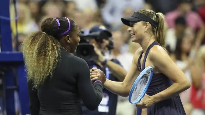 Sharapova only won two of her 22 battles against Serena Williams