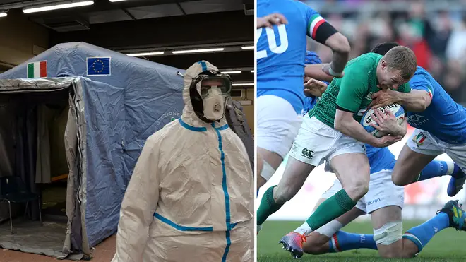 Ireland's Six Nations fixture with Italy has been postponed due to the coronavirus outbreak