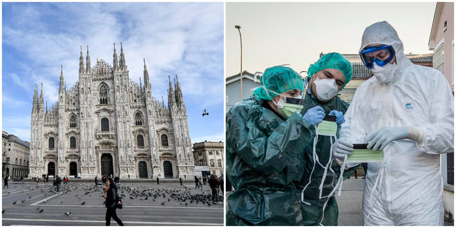 Italy has asked for help in dealing with the coronavirus