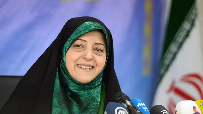 Iranian vice president for women and family affairs Masoumeh Ebtekar tested positive for coronavirus