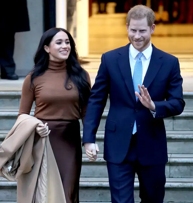 The Duke And Duchess Of Sussex Visit Canada House