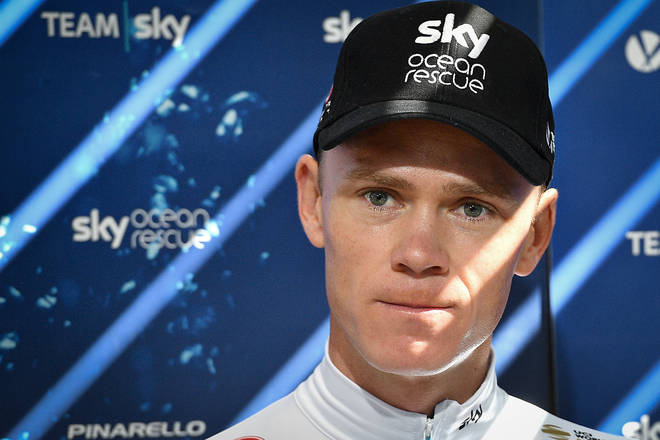 Chris Froome is being tested for coronavirus in the United Arab Emirates