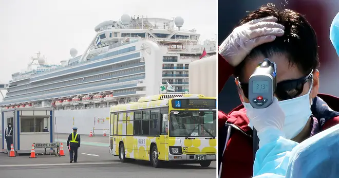 A British man who was on board the Diamond Princess cruise ship has died from coronavirus