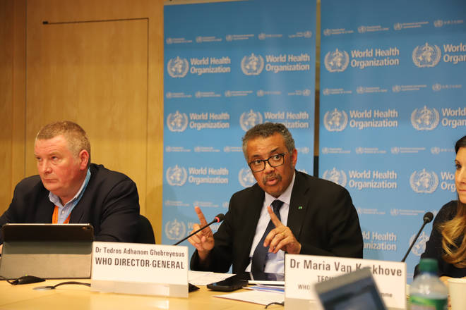 Dr Tedros Ghebreyesus said the virus could become a global pandemic
