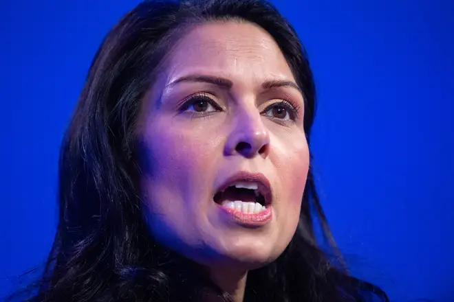 Sir Philip has had a series of run-ins with Priti Patel