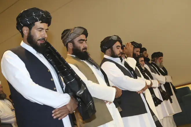 Afghanistan's Taliban delegation