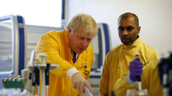 Earlier today Mr Johnson said it was likely the virus would spread more