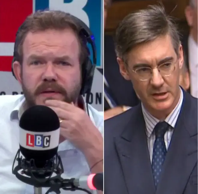 James O'Brien played a 2011 clip of Jacob Rees-Mogg