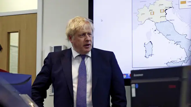 Boris Johnson told people to wash their hands for 20 seconds