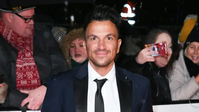 Peter Andre branded the incident a 'wind up'