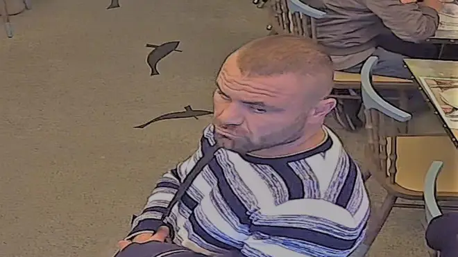 Police issued this CCTV of a man they want to trace