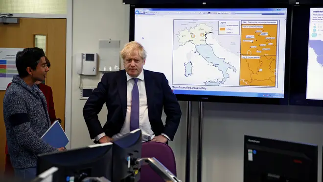 Boris Johnson chaired a Cobra meeting today about the escalating crisis