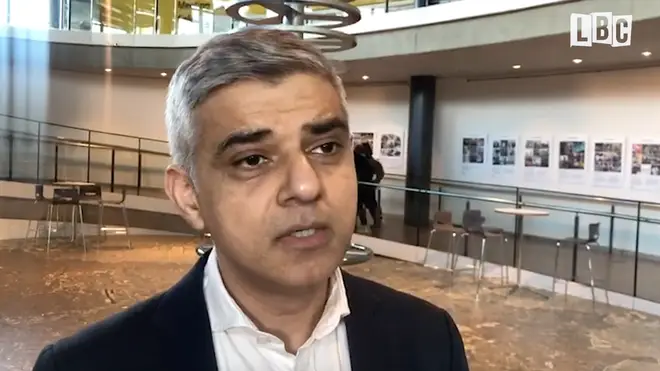 Sadiq Khan spoke to LBC about not being invited to a Cobra meeting about coronavirus
