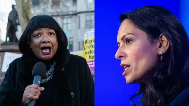 Labour's Shadow Home Secretary has called on Priti Patel to stand down