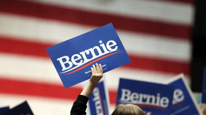 Bernie Sanders is the frontrunner in the Democratic race ahead of Super Tuesday results